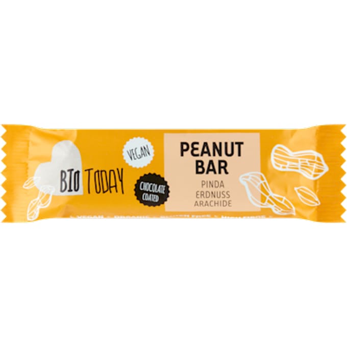 Vegan peanut bar bio