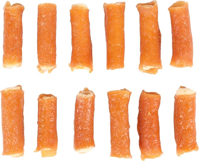 Flamingo Hapki - Snack Honden - Hapki Rijstsigaar Met Konijn 85gr - 1st - 132201 - 1st