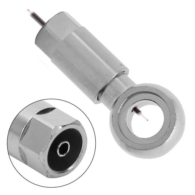 Adaptateur de durite d'olive Set d'accessoires de raccords de vélo Pour BH90 Vélo gray