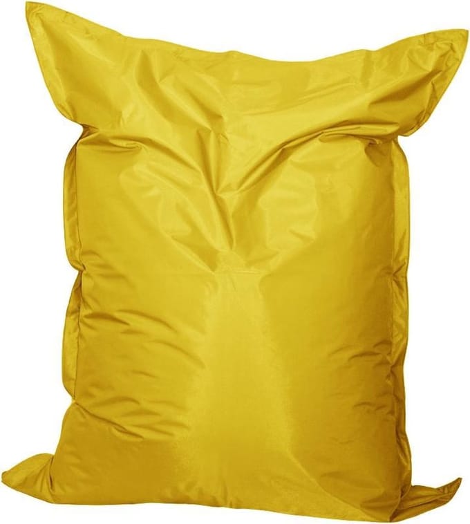 Mr. Lounge - Zitzak -kind-maat S- 110x140- Nylon Geel