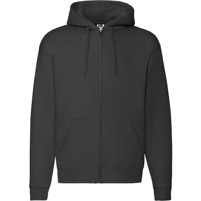 Hooded sweatshirt met rits Fruit of the Loom Premium