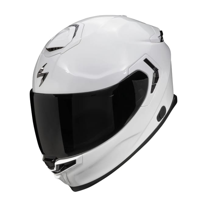Scorpion EXO-GT SP AIR Solid Parel Wit Integraalhelm - Helm
