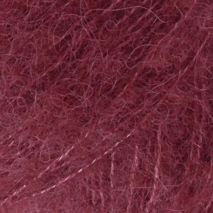 DROPS Brushed Alpaca Silk Uni Colour - 23 wijnrood - Wol Garen