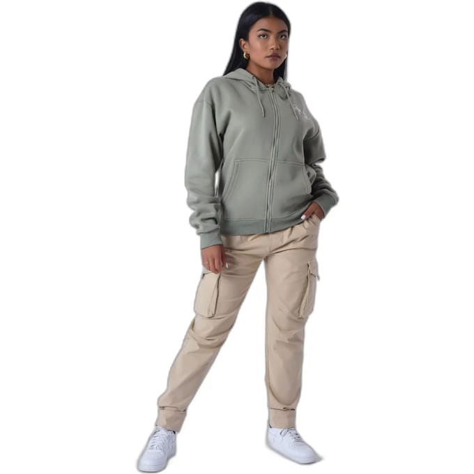 Sweatshirt damescapuchon met rits Project X Paris