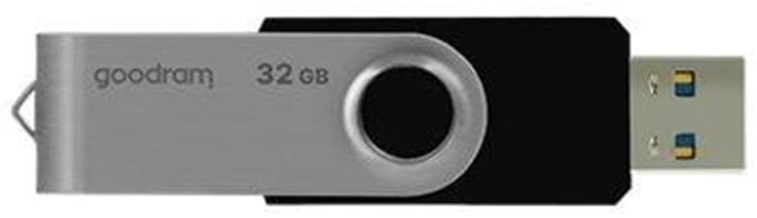 Goodram - Flashdrive - 32GB USB3.0 Black - Twister Storage