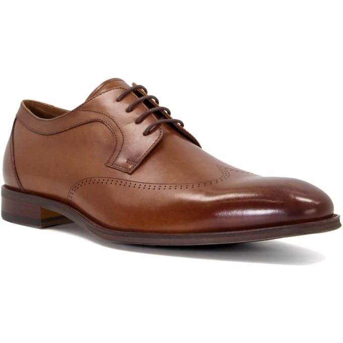 Dune Sheath Leer Heren Tan Oxford Schoenen