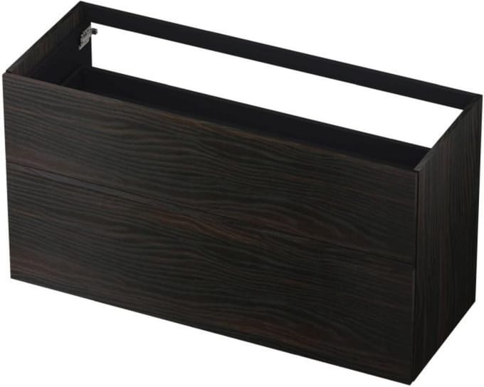 INK - Onderkast 2 Laden Push To Bestaande Uit: - 1200x450x650 Mm - Intens Eiken