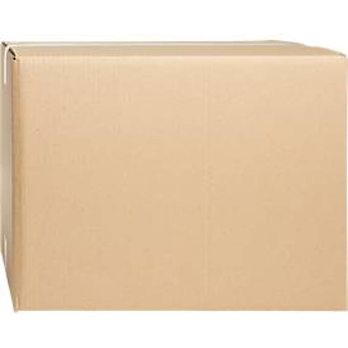 Golfkartonnen vouwdozen, dubbele golf, 400 x 325 x 310 mm