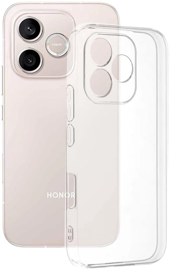 Hoesje geschikt voor HONOR 600 Lite - Techsuit Clear Silicone Back Cover - Transparant