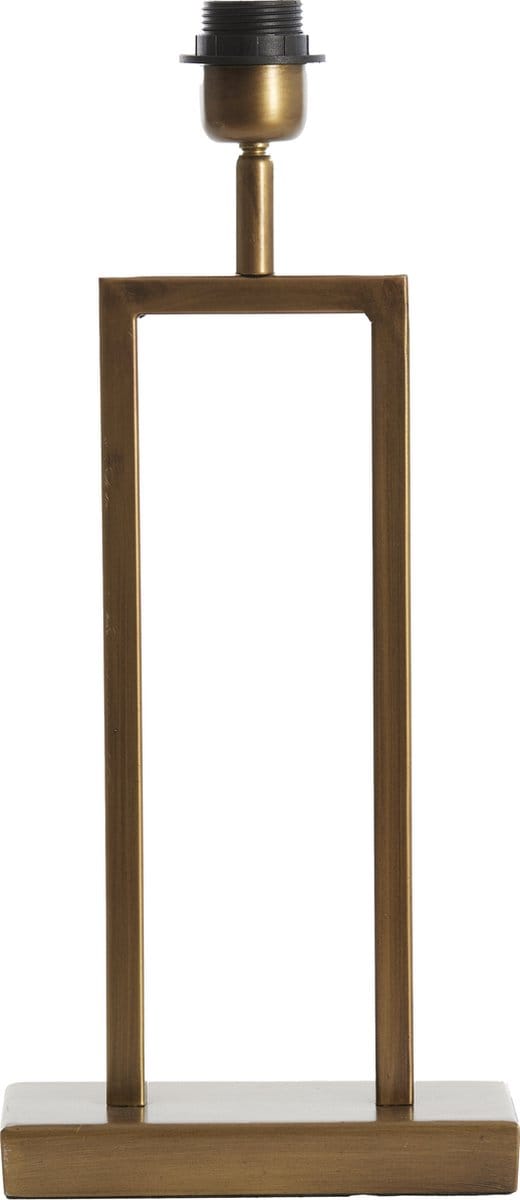Light & Living Tafellamp Shiva 41cm - Antiek Brons (excl. kap)