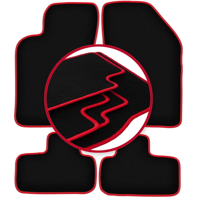 CARLUX-RED automatten voor: Fiat Coupe I coupé (1994-2000)