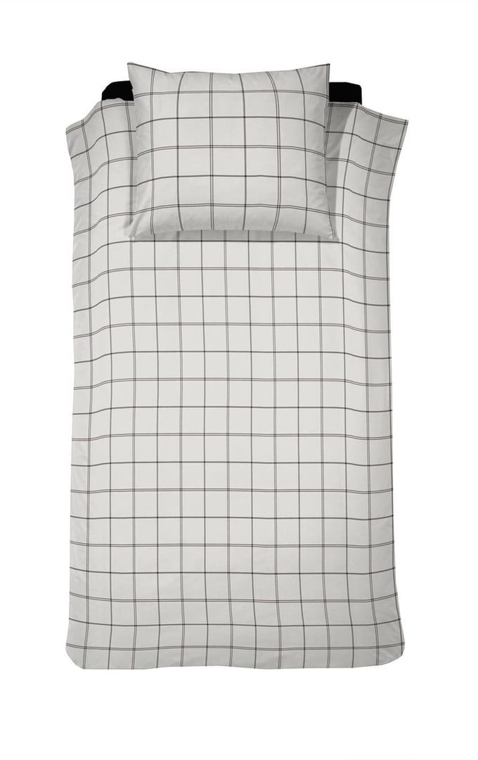 Cinderella Kody Dekbedovertrek - 1 Persoons - Flanel - 140x200/220 cm - Off White