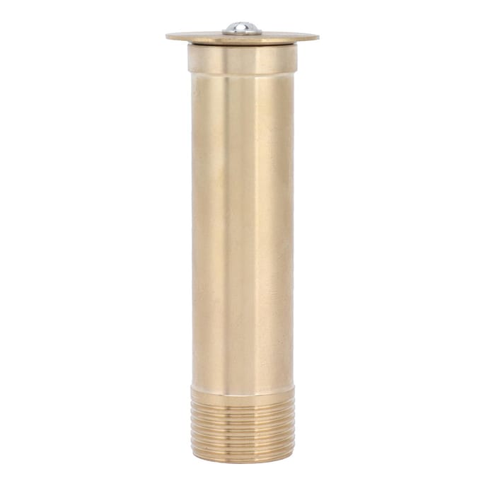 G1/2 Binnendraad G3/4 Buitendraad Fonteinsproeier Messing Paddestoel Spuitkop Vijversproeier beige
