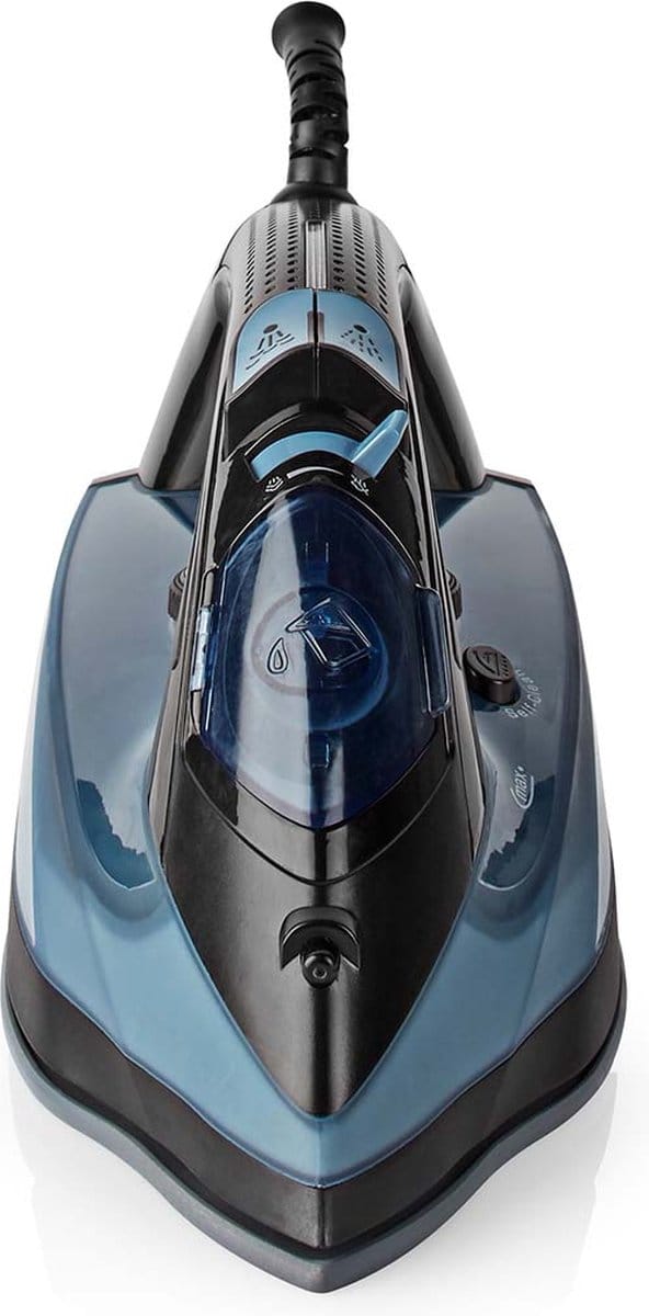 Nedis Stoomstrijkijzer - 2600 W - 25 g/m - Stoomstoot - Keramiek - 0.32 l