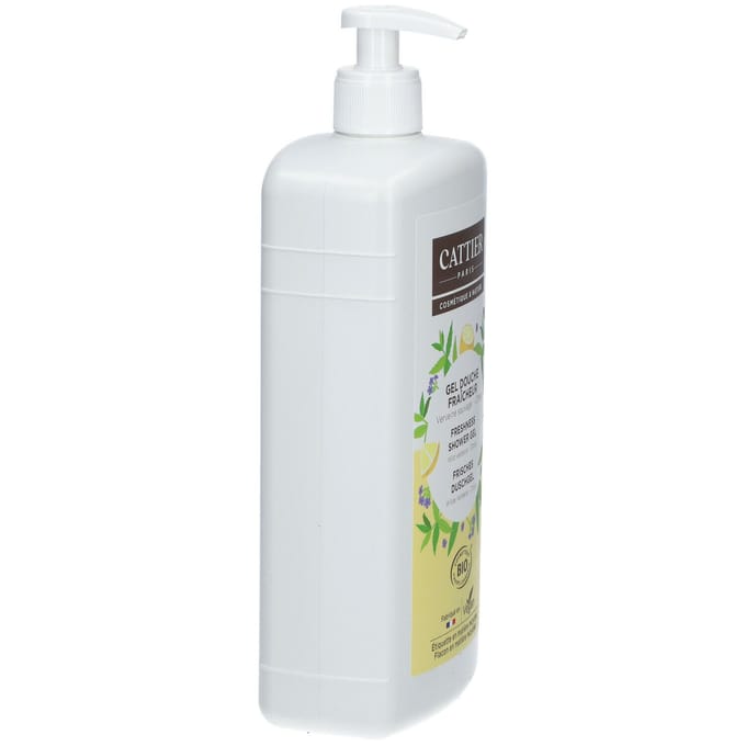 Cattier Biologische Wilde Verbena Citrus Douchegel 1 L
