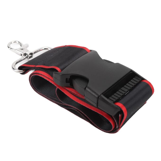 Drone Afstandsbediening Band Polyester Vezel Zacht met Waarschuwingsbord Haak Drone Lanyard voor Avata 1 black