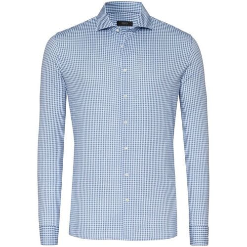 Desoto Luxury Overhemd Luxury Check Pattern Blauw / male