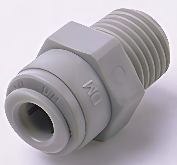 Adapter 3/8" Schroefbaar (buitendraad) 3/8" Plug