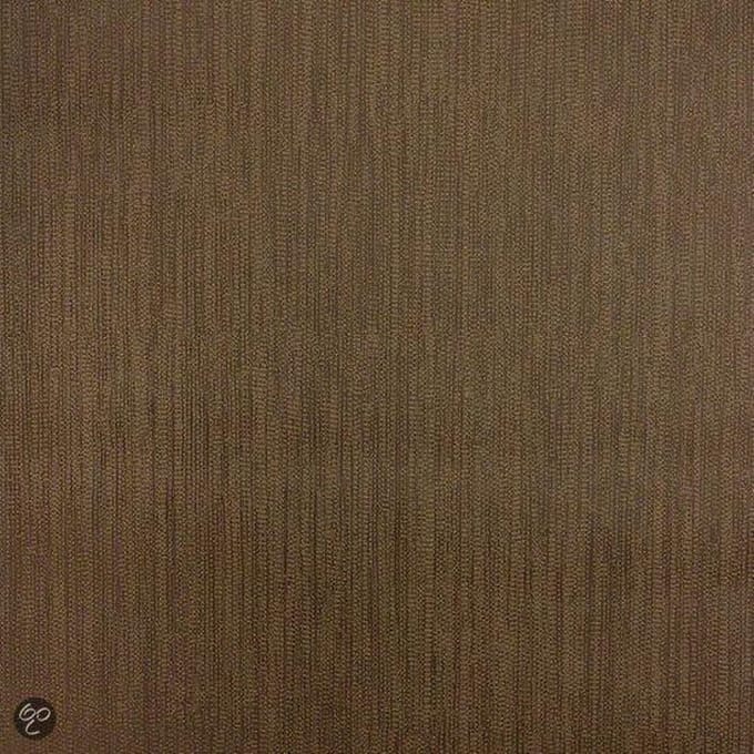 Dutch Wallcoverings Vliesbehang Uni - Donkerbruin
