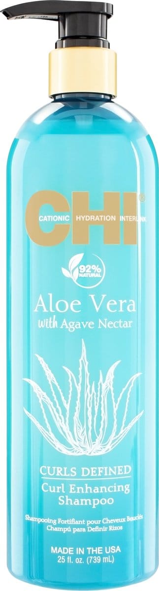 CHI Aloe Vera Curl Enhancing Shampoo Krullend Haar
