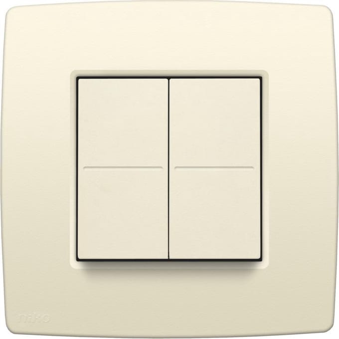 Niko dimschakelaar voor Philips Hue - Original Cream