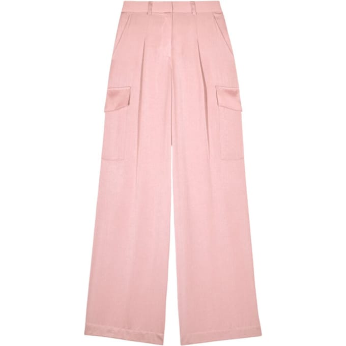 Ba&sh Cary Pantalons Lichtroze 1e24cary