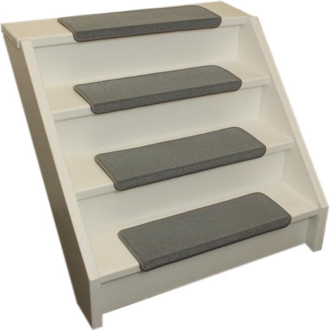 Trapmatten 15x Elite Licht-Grijs 65x22x3,5 Recht