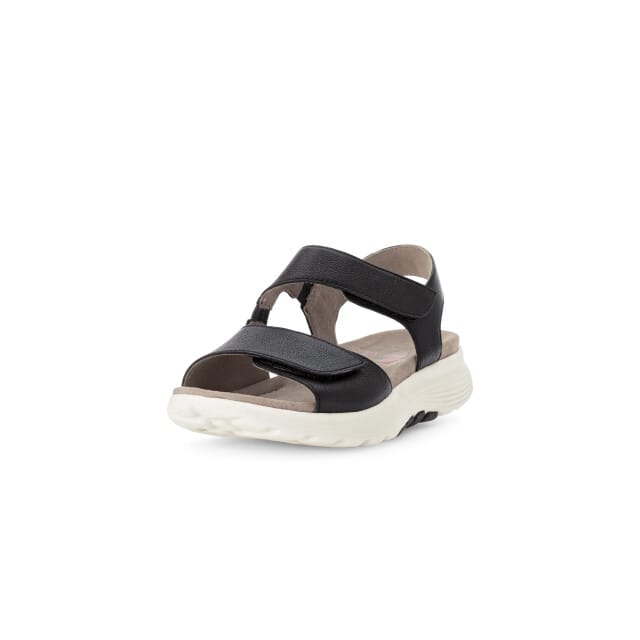 Gabor rollingsoft sensitive 66.815.57 - dames rollende wandelsandaal - Zwart - maat 36 (EU) 3.5 (UK)