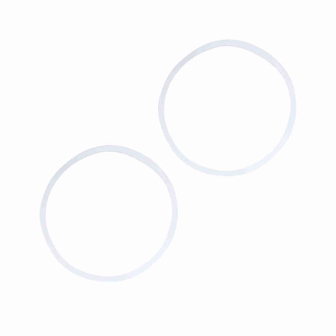 Lot de 2 joints d'étanchéité en caoutchouc de rechange pour centrifugeuse 600 W white