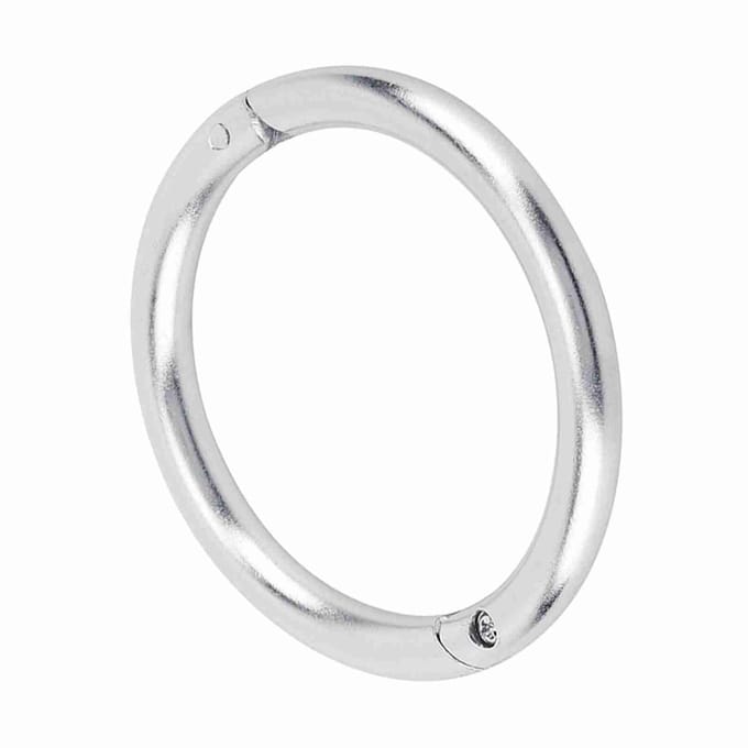 RVS Stier Koe Vee Neusring Veeteelt Accessoire(M) S white