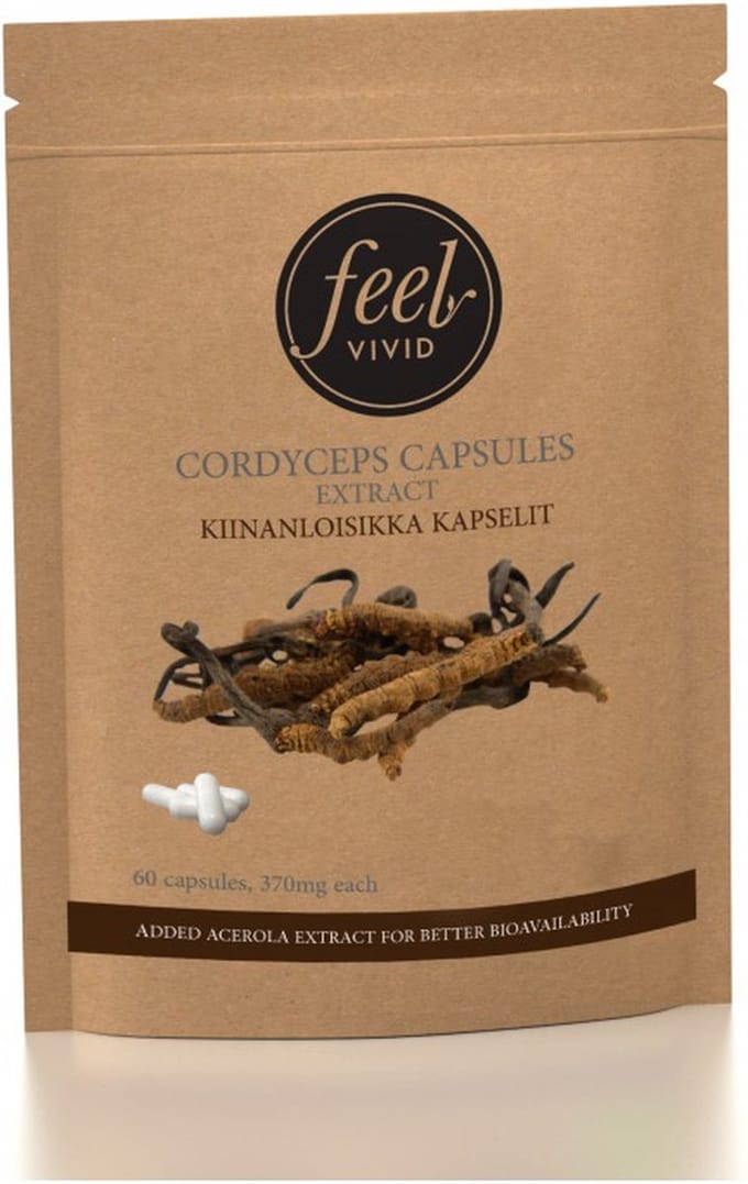 Cordyceps Capsules-Feel Vivid