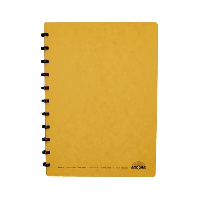 Atoma Classic schrft - A4 - 144 blz - geruit 5mm - 1 stuk - geassorteerde kleuren