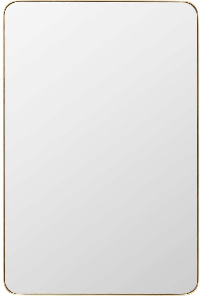 Spiegel Simply 90x60cm messing Kare Design
