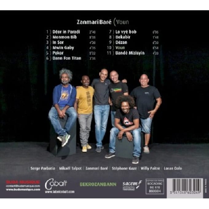 Zanmari Baré - Voun (CD)