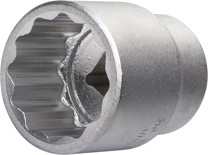 SW-Stahl dopsleutelinzet twaalfkant 36 mm 20 mm 3/4 inch, 07663L-36