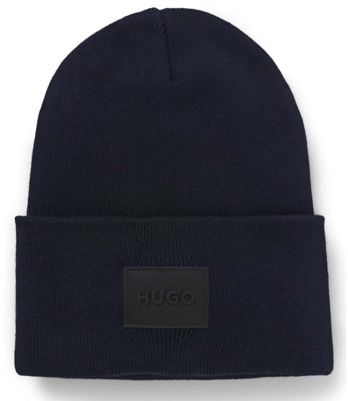 HUGO dop Xevon Hat Navy donkerblauw