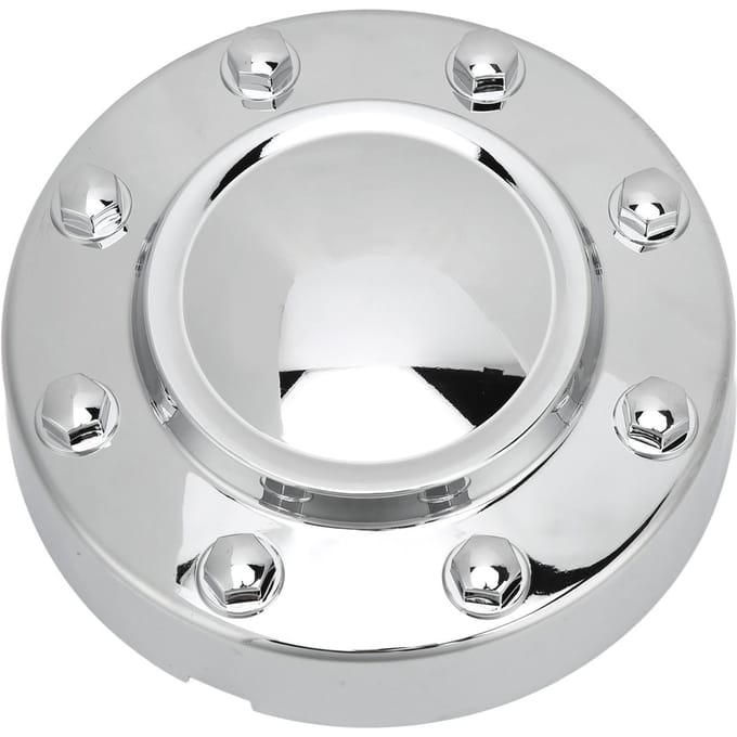 Dubbele Verchroomde Voorste Midden Naafdop Wieldeksel 68081010AB Vervanging voor Dodge Ram 3500 2011?2013 white