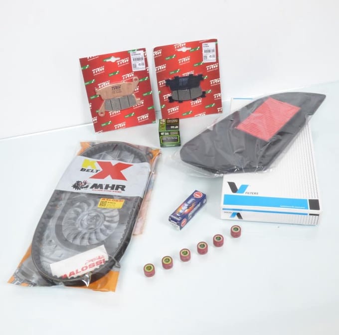 sceed24 service kit voor kymco 200 downtown 2014 scooter nieuw