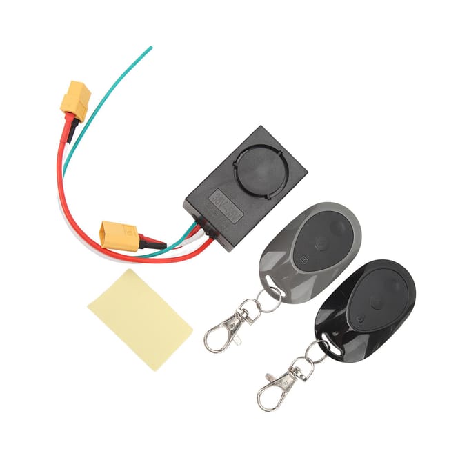 Alarme antivol 115 dB pour scooter électrique NINEBOT MAX G30, avec 2 télécommandes gray