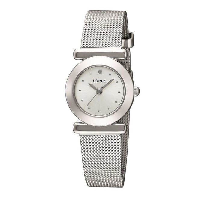 Lorus RRS53RX9 horloge dames - zilver - edelstaal - 23 mm