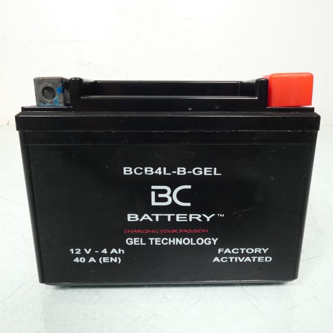 Batterie SLA BC Battery pour Auto Piaggio YB4L-B / 12V 4Ah Neuf