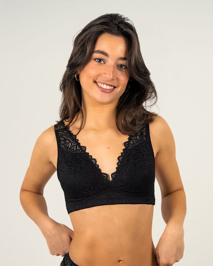 Moodies menstruatie ondergoed - Bralette lace - maat M