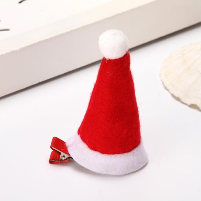 Kerstversieringen Vrolijk Kerstmis haarspeld Meisjes Haaraccessoires kerstmuts cadeautasjes