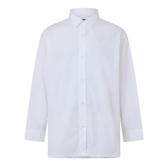 Diesel Heren C Bruce Shirt (Heldere Witte)