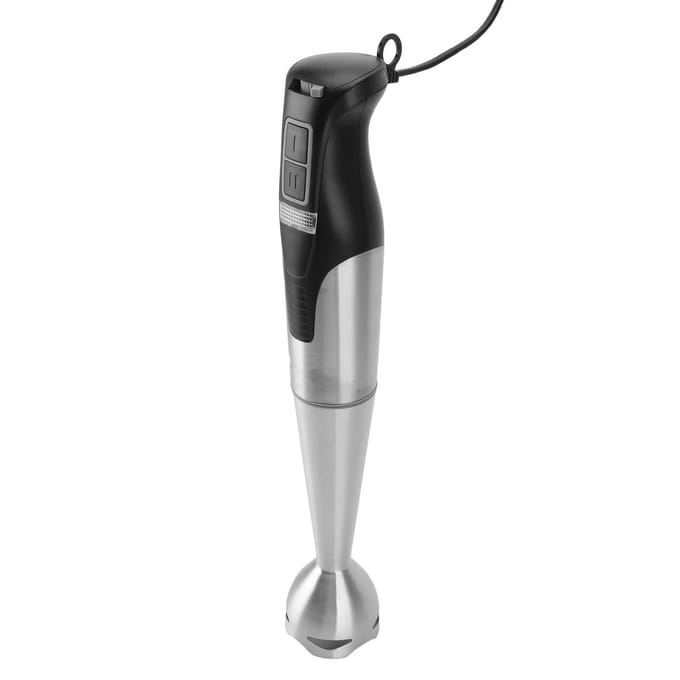 Staafmixer 4 in 1 Multifunctioneel 1000W Krachtige Elektrische Handheld Dompelmixer voor Smoothie L white
