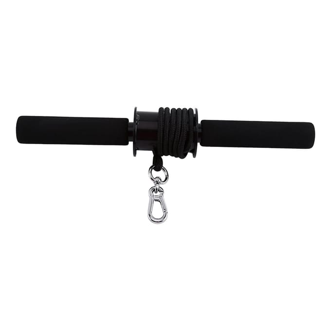 Polsroller Ripper Onderarmtrainer Kracht Polscurler Voor Pols Onderarm Krachttraining black