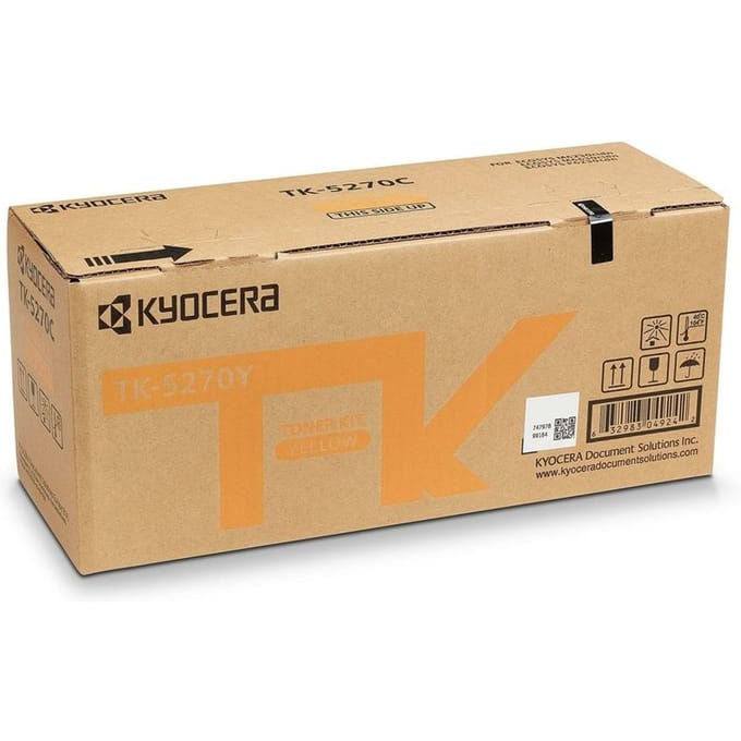Toner kyocera tk-5270y geel