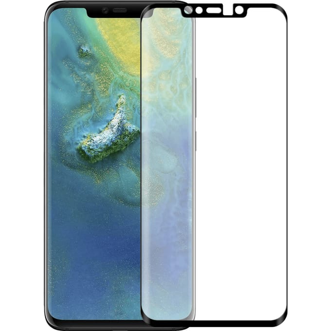 Huawei Mate 20 Pro screenprotector gehard glas Edge to Edge