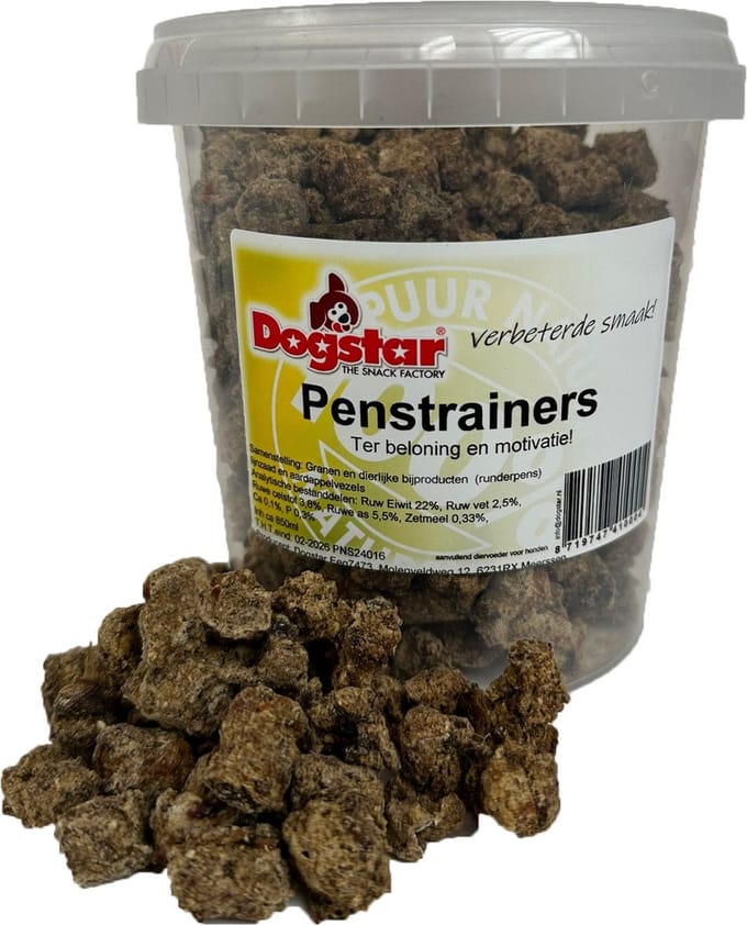 Dogstar Penstrainers - Honden Snacks 850 ml - Klein Formaat, Lekkere Smaak