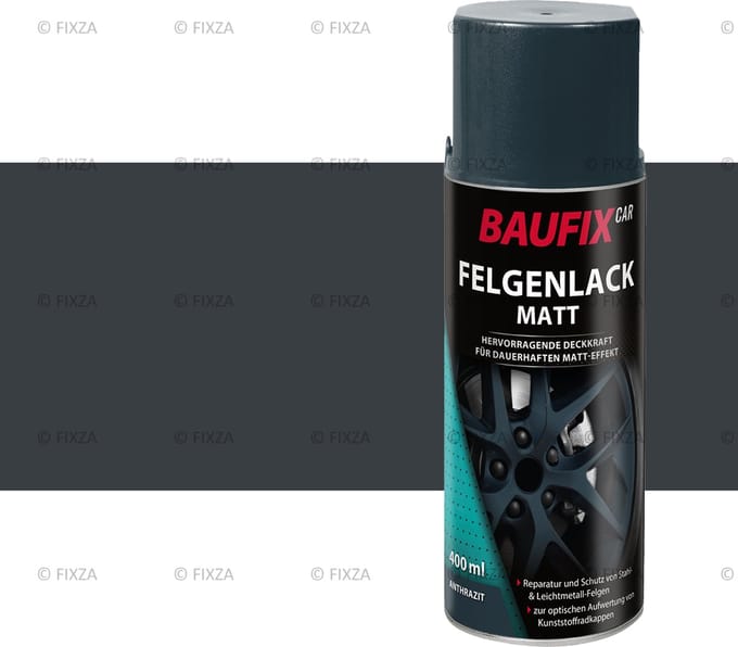 BAUFIX Velgenlak antraciet mat 400 ml
